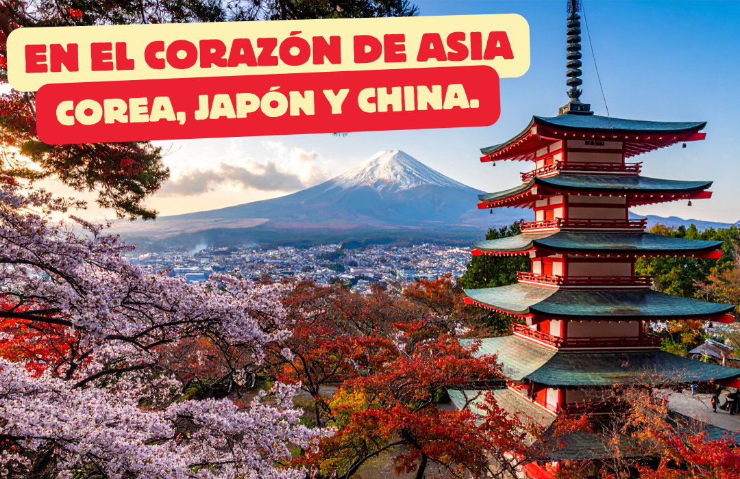 Corea del Sur, Japón y China.