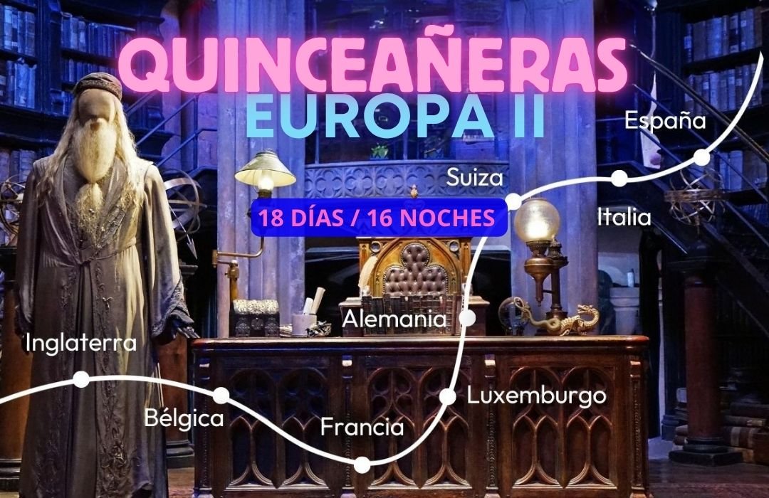 Inglaterra, Bélgica, Francia, Luxemburgo, Alemania, Suiza, Italia, España.